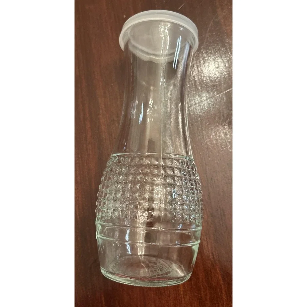Vintage Good Seasons Oil‎ & Vinegar Cruet With Lid. Oil Water Vinegar Lines.